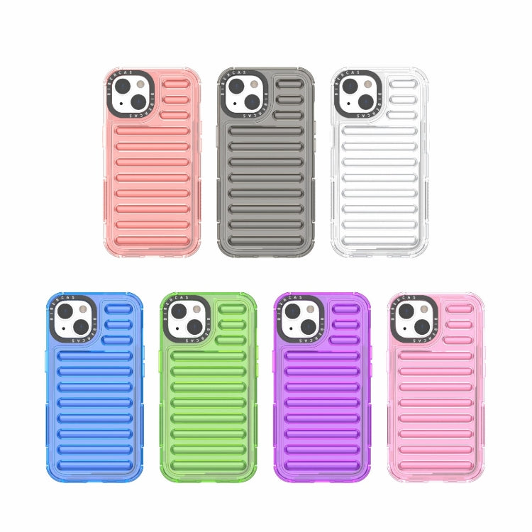 For iPhone 14 High Transparency TPU Hybrid PC Airbag Phone Case