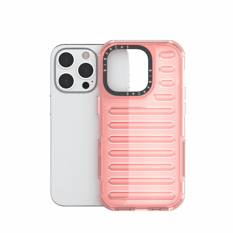 For iPhone 14 Pro High Transparency TPU Hybrid PC Airbag Phone Case