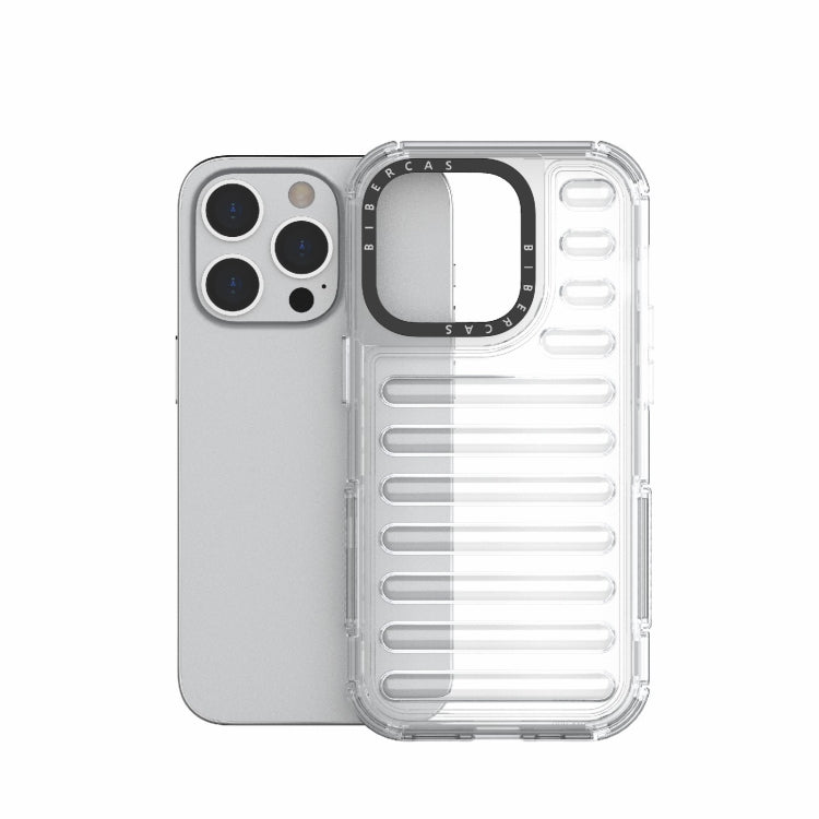 For iPhone 14 Pro High Transparency TPU Hybrid PC Airbag Phone Case