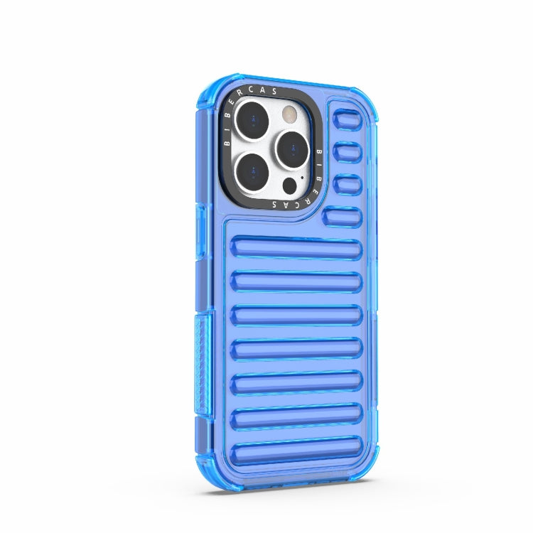For iPhone 14 Pro High Transparency TPU Hybrid PC Airbag Phone Case
