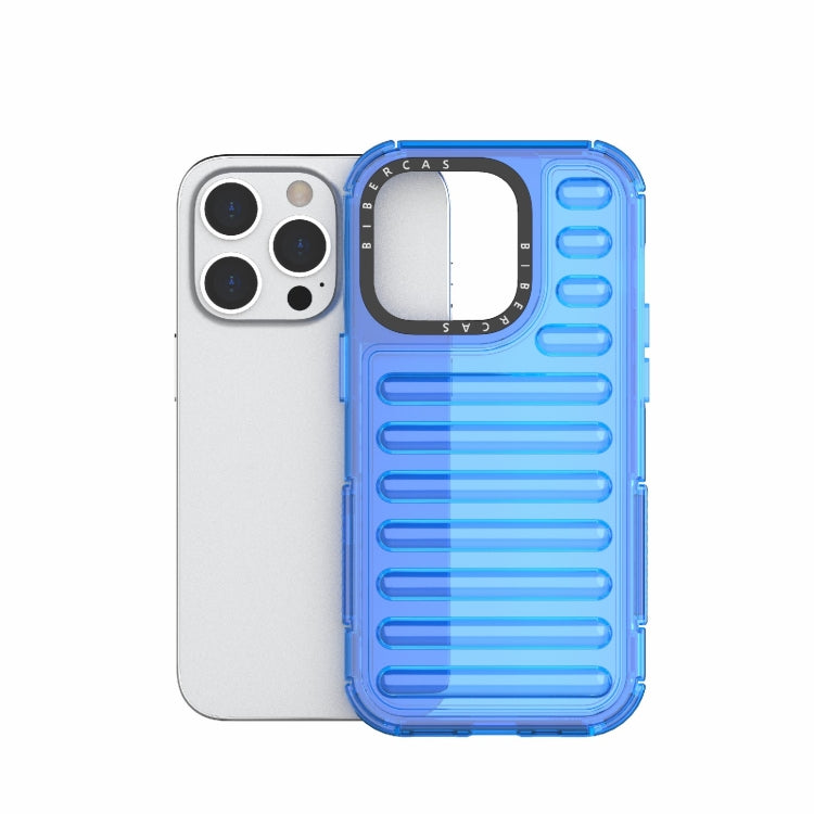 For iPhone 14 Pro High Transparency TPU Hybrid PC Airbag Phone Case