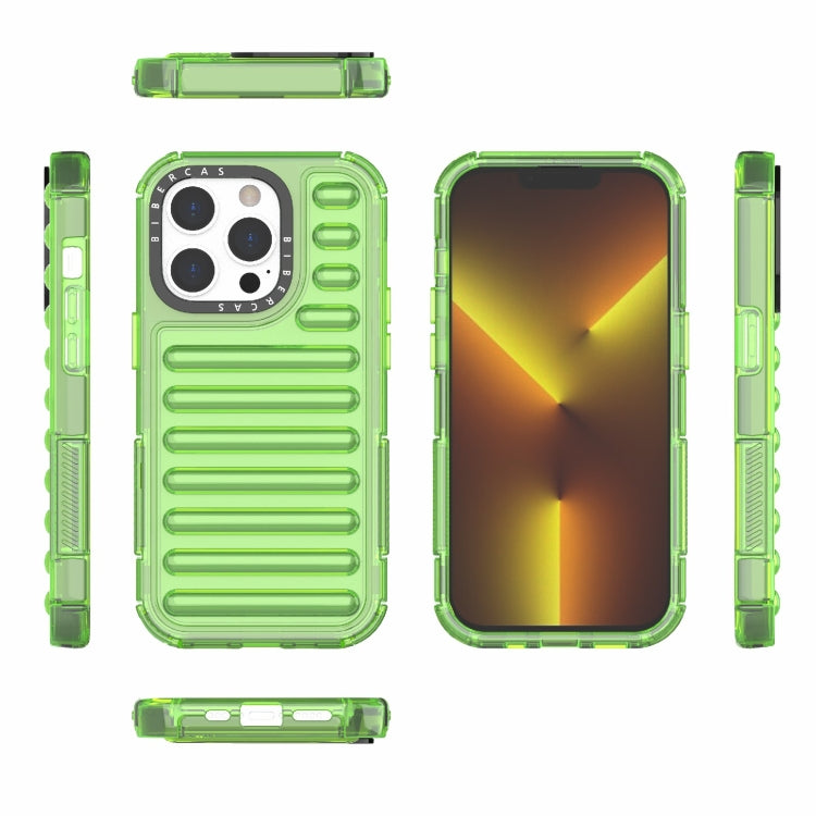 For iPhone 14 Pro High Transparency TPU Hybrid PC Airbag Phone Case