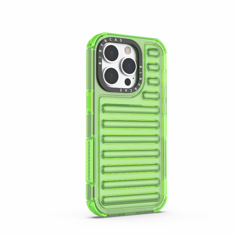 For iPhone 14 Pro High Transparency TPU Hybrid PC Airbag Phone Case