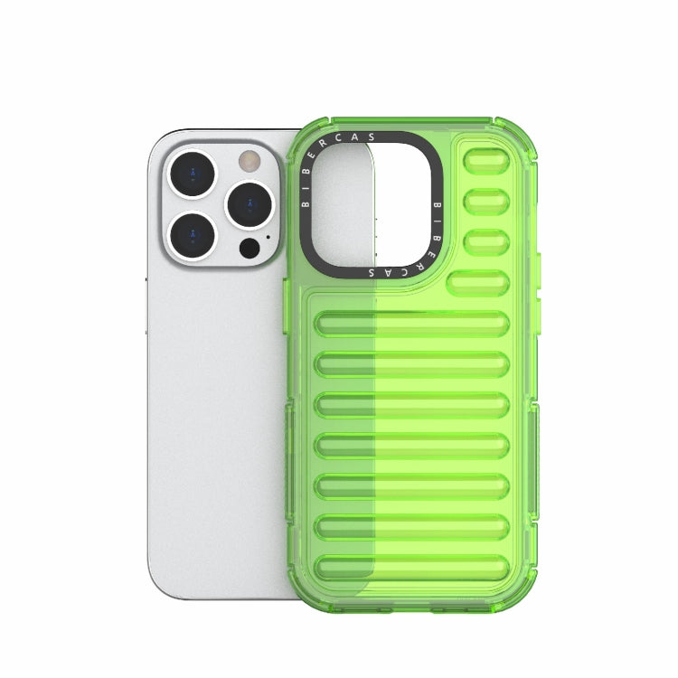 For iPhone 14 Pro High Transparency TPU Hybrid PC Airbag Phone Case
