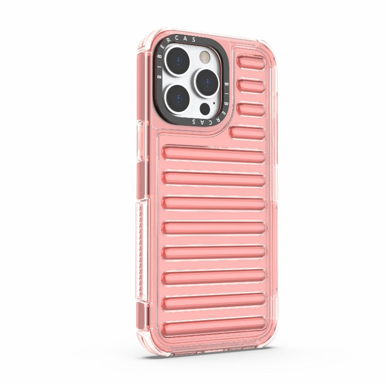 For iPhone 14 Pro Max High Transparency TPU Hybrid PC Airbag Phone Case