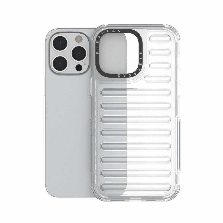 For iPhone 14 Pro Max High Transparency TPU Hybrid PC Airbag Phone Case