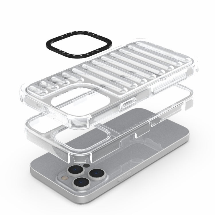 For iPhone 14 Pro Max High Transparency TPU Hybrid PC Airbag Phone Case