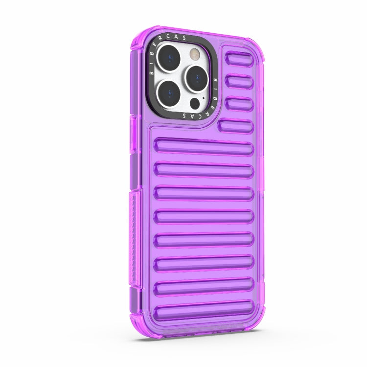 For iPhone 14 Pro Max High Transparency TPU Hybrid PC Airbag Phone Case