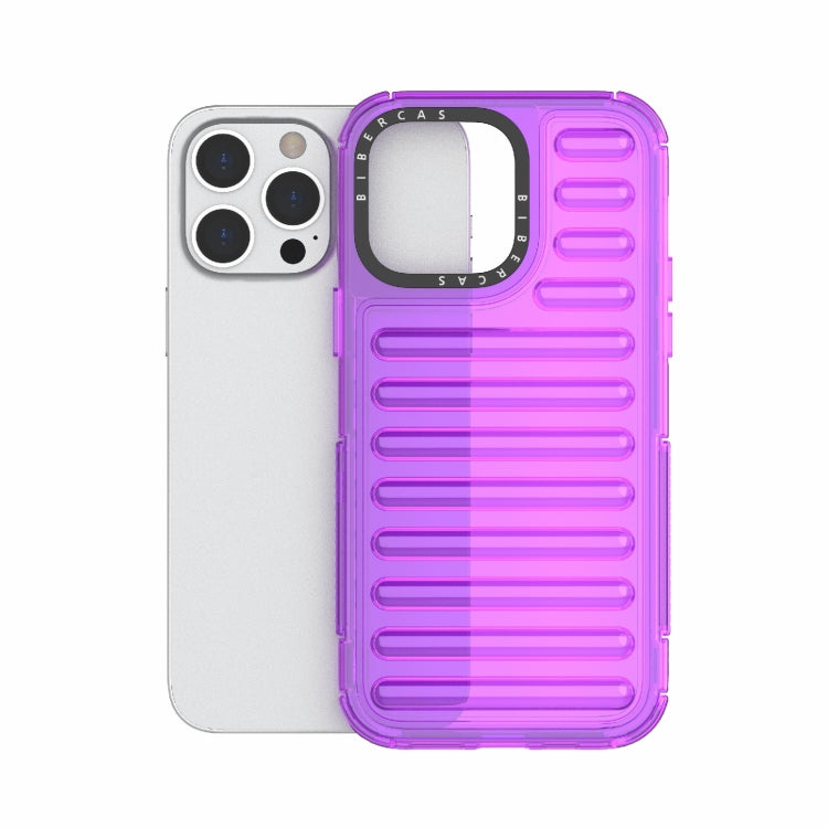 For iPhone 14 Pro Max High Transparency TPU Hybrid PC Airbag Phone Case