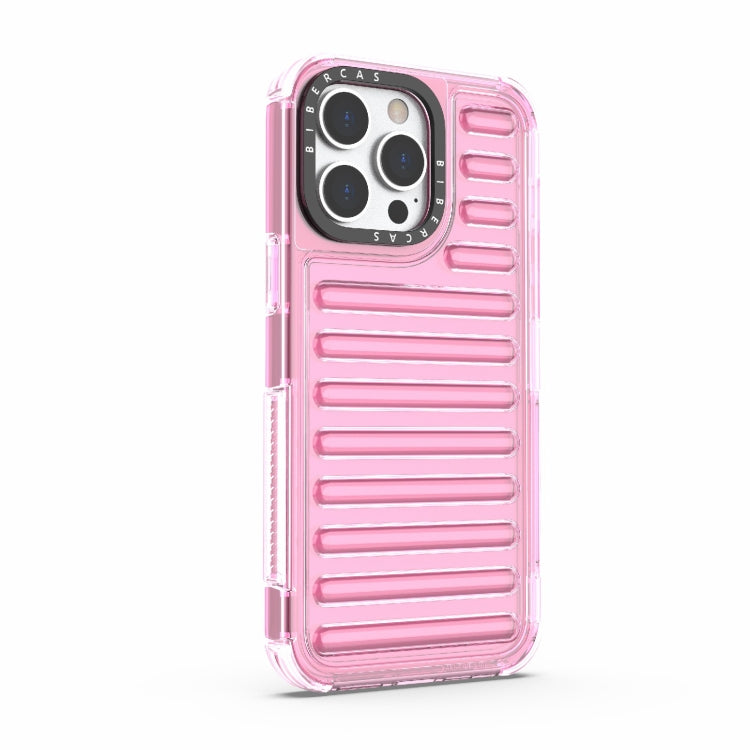 For iPhone 14 Pro Max High Transparency TPU Hybrid PC Airbag Phone Case