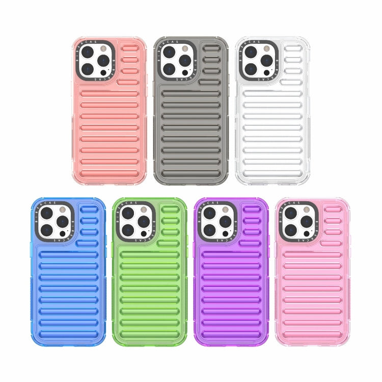 For iPhone 14 Pro Max High Transparency TPU Hybrid PC Airbag Phone Case