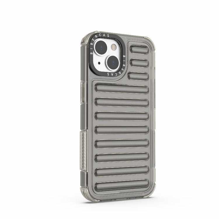 For iPhone 13 High Transparency TPU Hybrid PC Airbag Phone Case