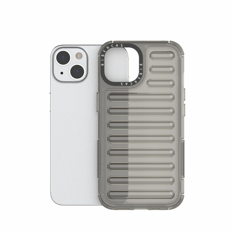 For iPhone 13 High Transparency TPU Hybrid PC Airbag Phone Case
