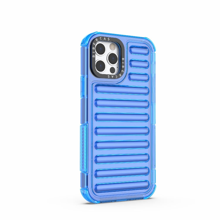 For iPhone 12 / 12 Pro High Transparency TPU Hybrid PC Airbag Phone Case
