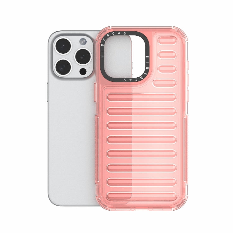 For iPhone 15 Pro Max High Transparency TPU Hybrid PC Airbag Phone Case