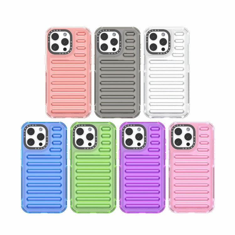 For iPhone 15 Pro Max High Transparency TPU Hybrid PC Airbag Phone Case