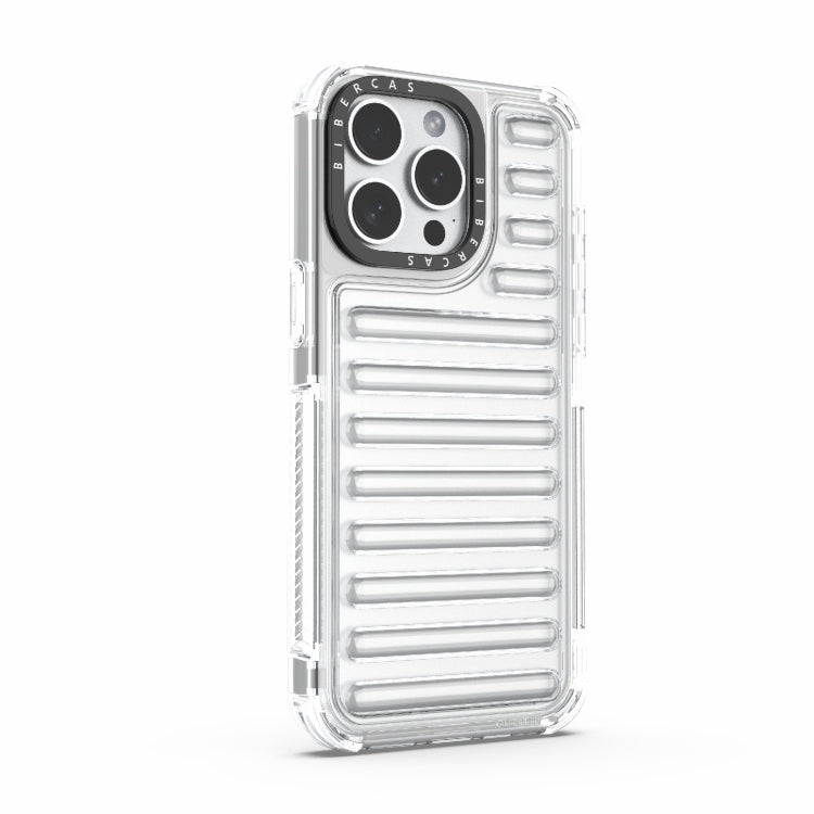 For iPhone 15 Pro Max High Transparency TPU Hybrid PC Airbag Phone Case