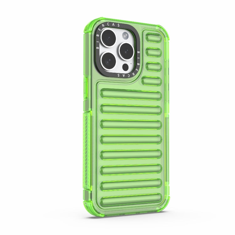 For iPhone 15 Pro Max High Transparency TPU Hybrid PC Airbag Phone Case