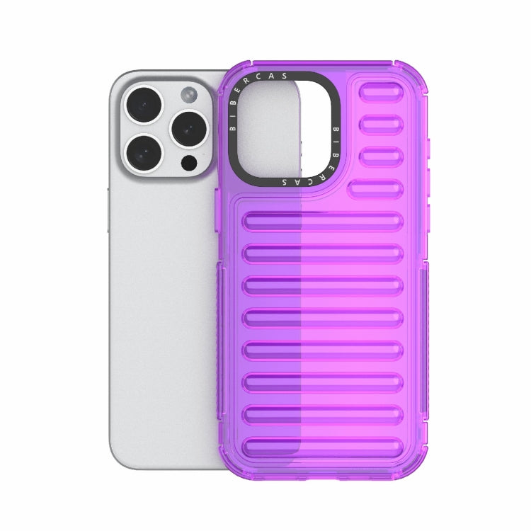 For iPhone 15 Pro Max High Transparency TPU Hybrid PC Airbag Phone Case