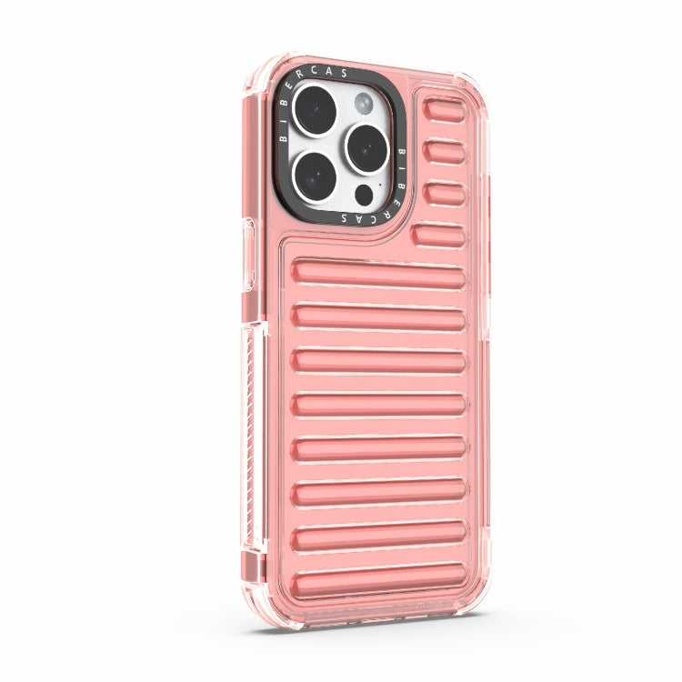 For iPhone 15 Pro Max High Transparency TPU Hybrid PC Airbag Phone Case