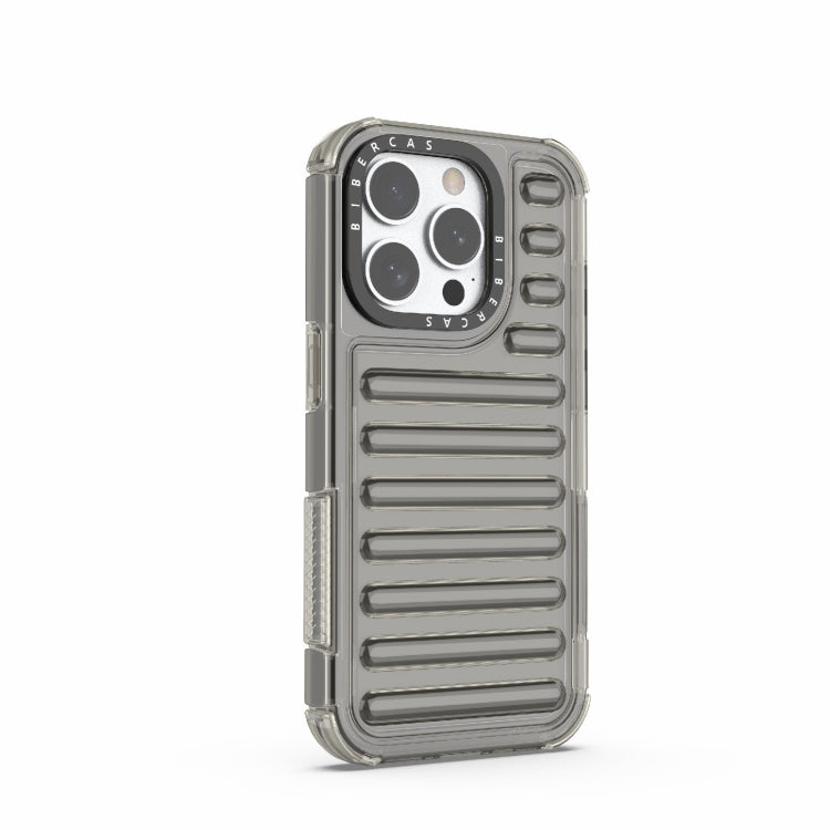 For iPhone 15 Pro High Transparency TPU Hybrid PC Airbag Phone Case