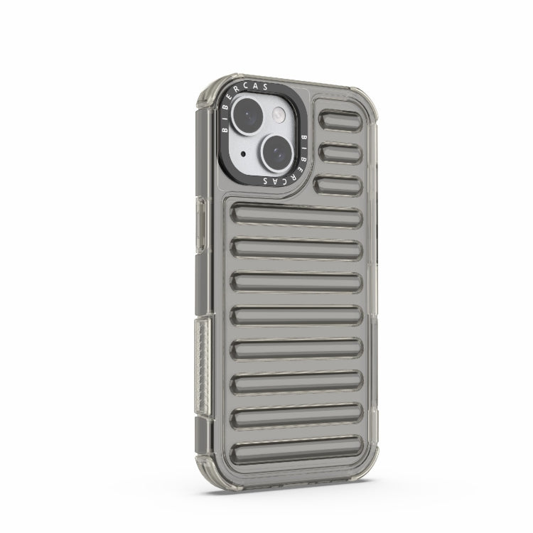 For iPhone 15 High Transparency TPU Hybrid PC Airbag Phone Case