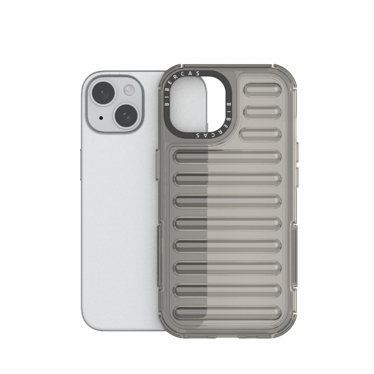 For iPhone 15 High Transparency TPU Hybrid PC Airbag Phone Case
