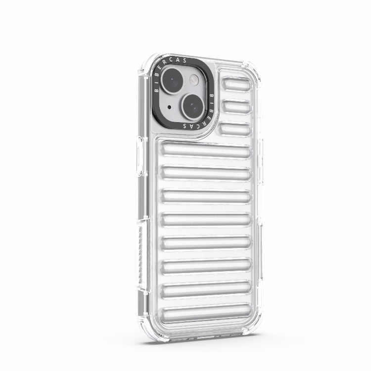 For iPhone 15 High Transparency TPU Hybrid PC Airbag Phone Case