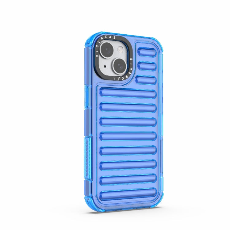For iPhone 15 High Transparency TPU Hybrid PC Airbag Phone Case