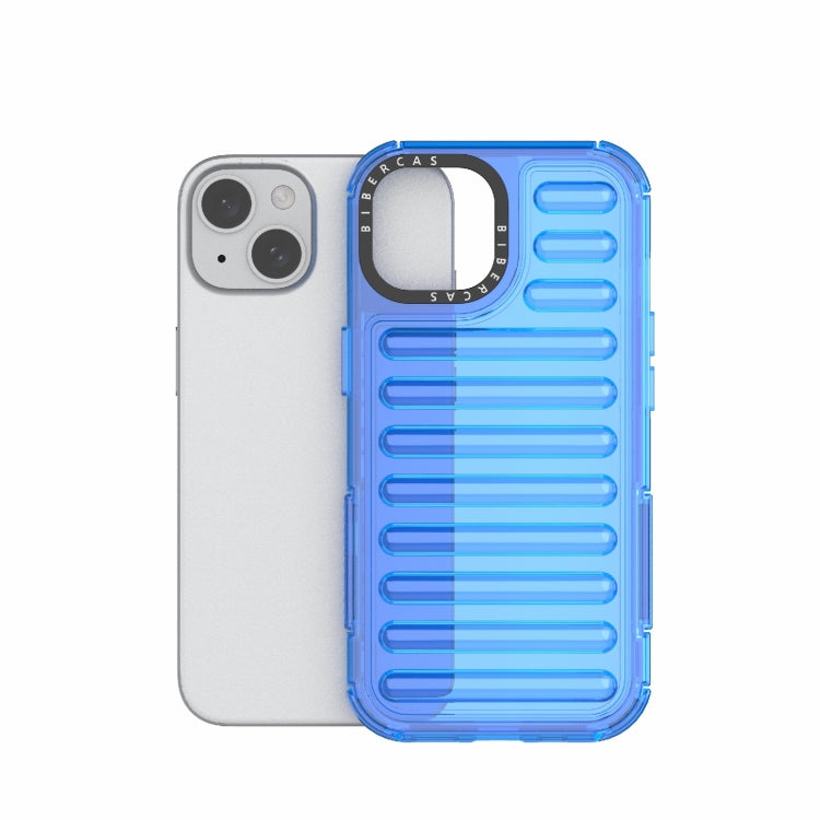 For iPhone 15 High Transparency TPU Hybrid PC Airbag Phone Case