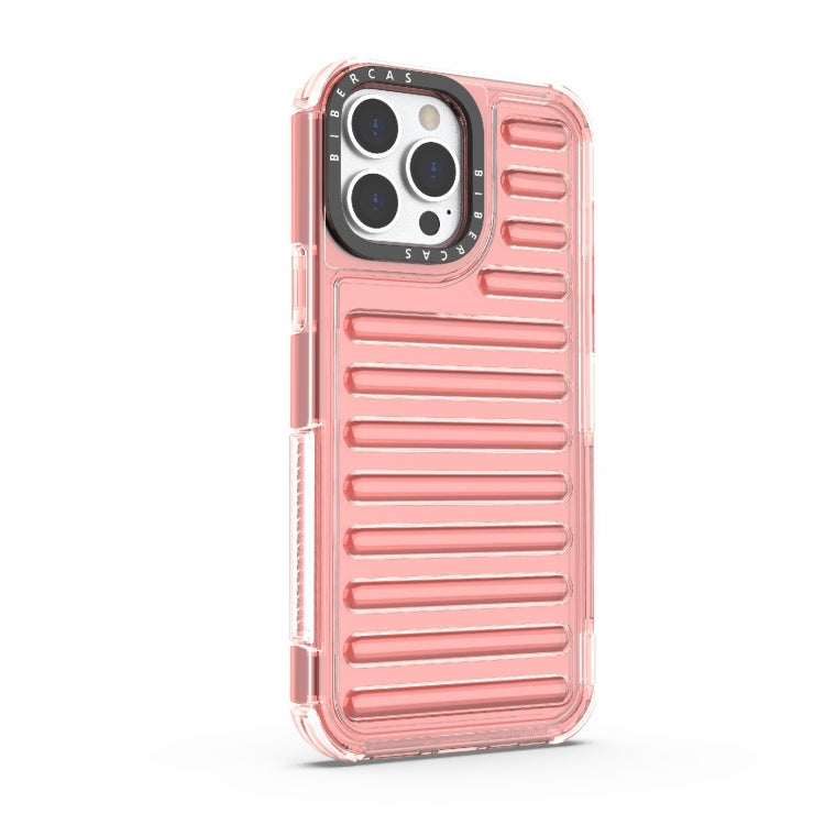 For iPhone 13 Pro Max High Transparency TPU Hybrid PC Airbag Phone Case