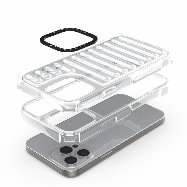 For iPhone 13 Pro Max High Transparency TPU Hybrid PC Airbag Phone Case
