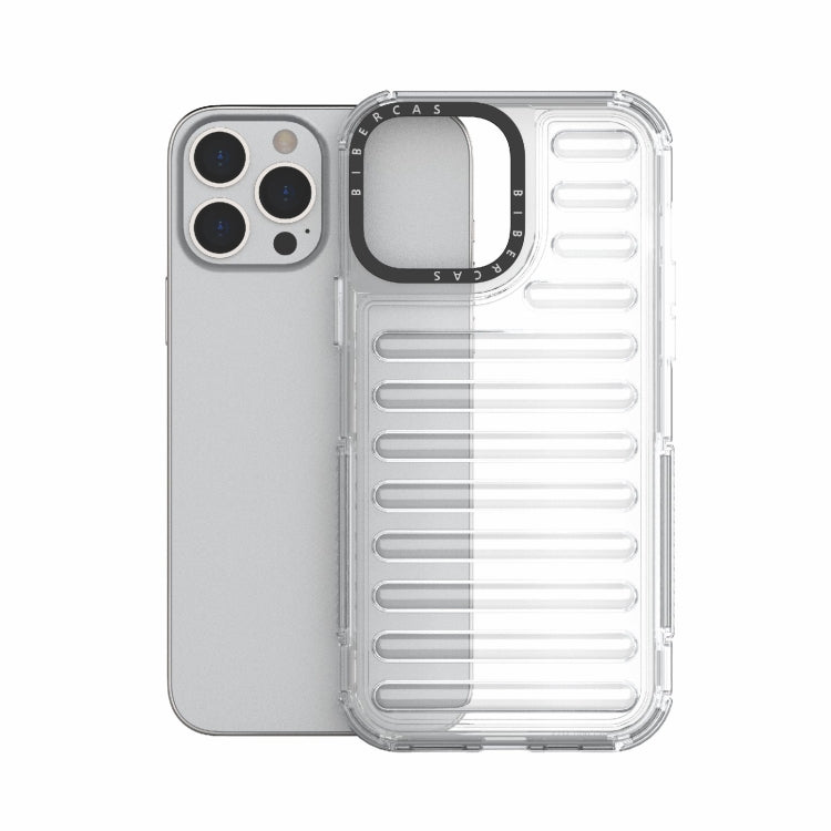 For iPhone 13 Pro Max High Transparency TPU Hybrid PC Airbag Phone Case