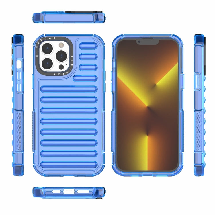 For iPhone 13 Pro Max High Transparency TPU Hybrid PC Airbag Phone Case