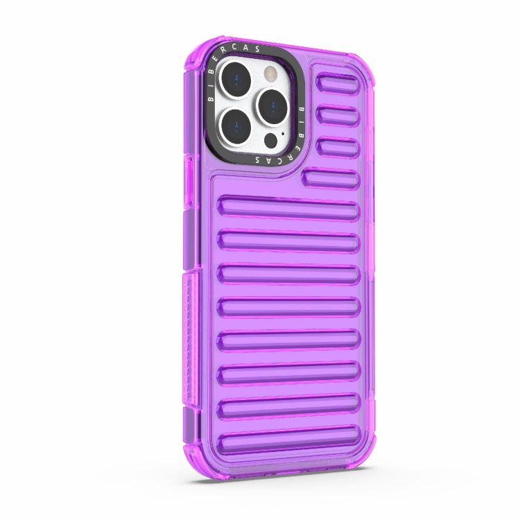 For iPhone 13 Pro Max High Transparency TPU Hybrid PC Airbag Phone Case
