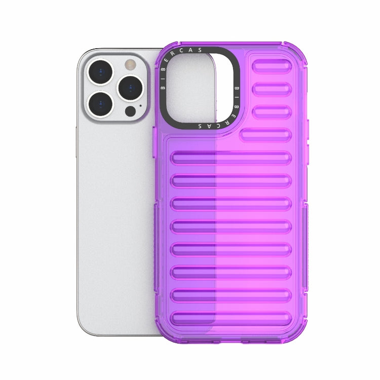 For iPhone 13 Pro Max High Transparency TPU Hybrid PC Airbag Phone Case
