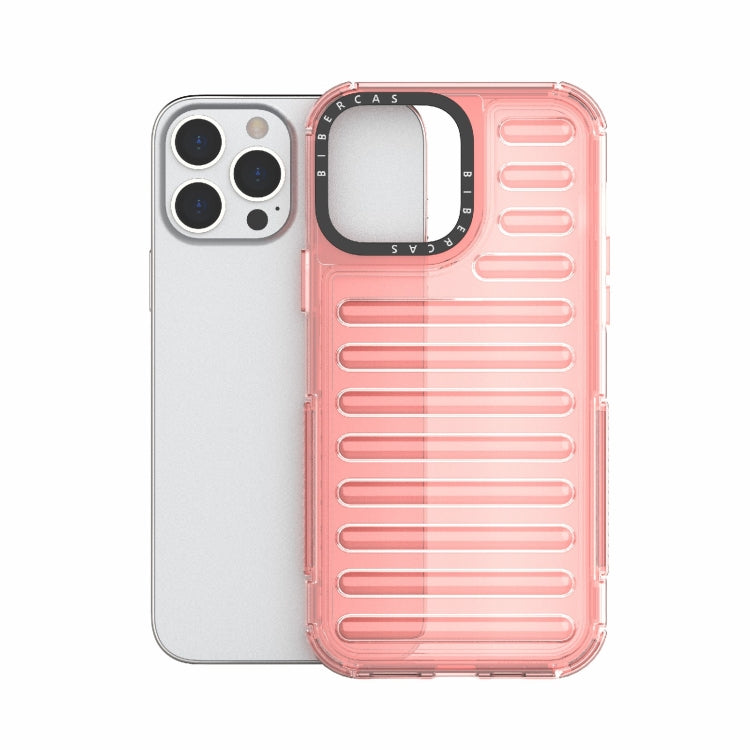For iPhone 13 Pro Max High Transparency TPU Hybrid PC Airbag Phone Case