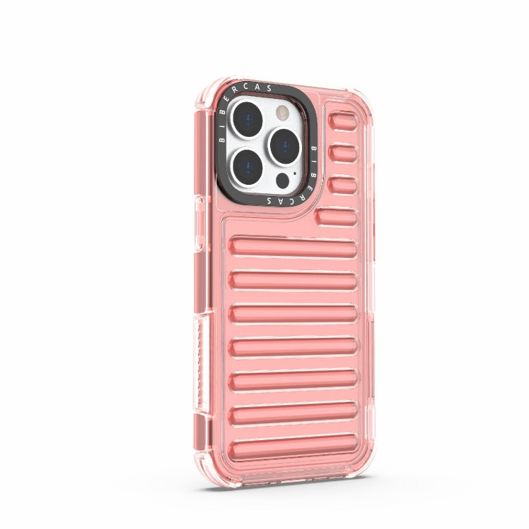 For iPhone 13 Pro High Transparency TPU Hybrid PC Airbag Phone Case