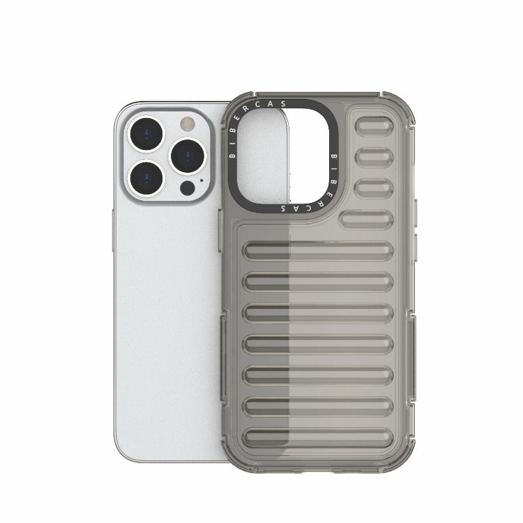 For iPhone 13 Pro High Transparency TPU Hybrid PC Airbag Phone Case
