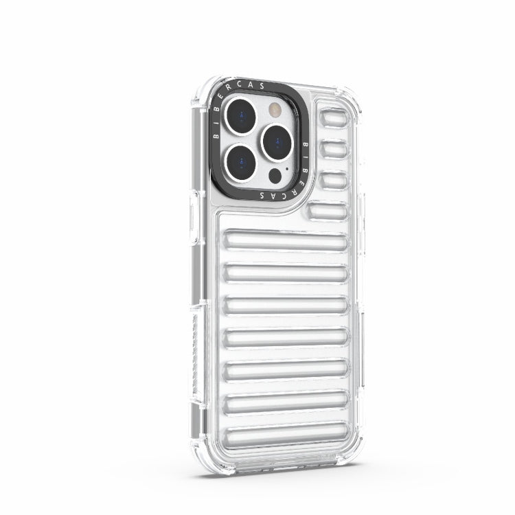 For iPhone 13 Pro High Transparency TPU Hybrid PC Airbag Phone Case