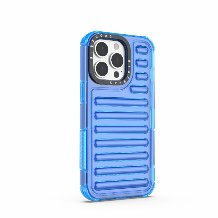 For iPhone 13 Pro High Transparency TPU Hybrid PC Airbag Phone Case