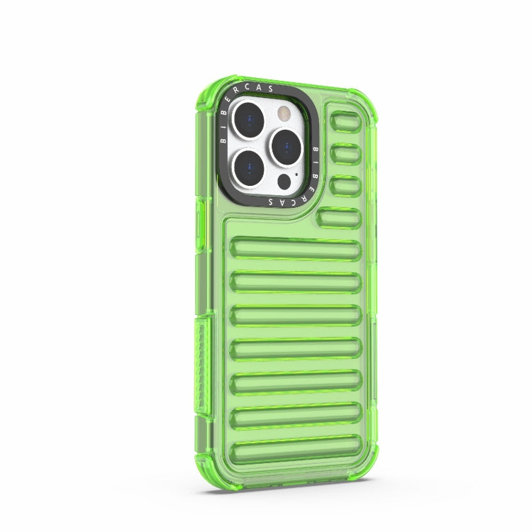 For iPhone 13 Pro High Transparency TPU Hybrid PC Airbag Phone Case
