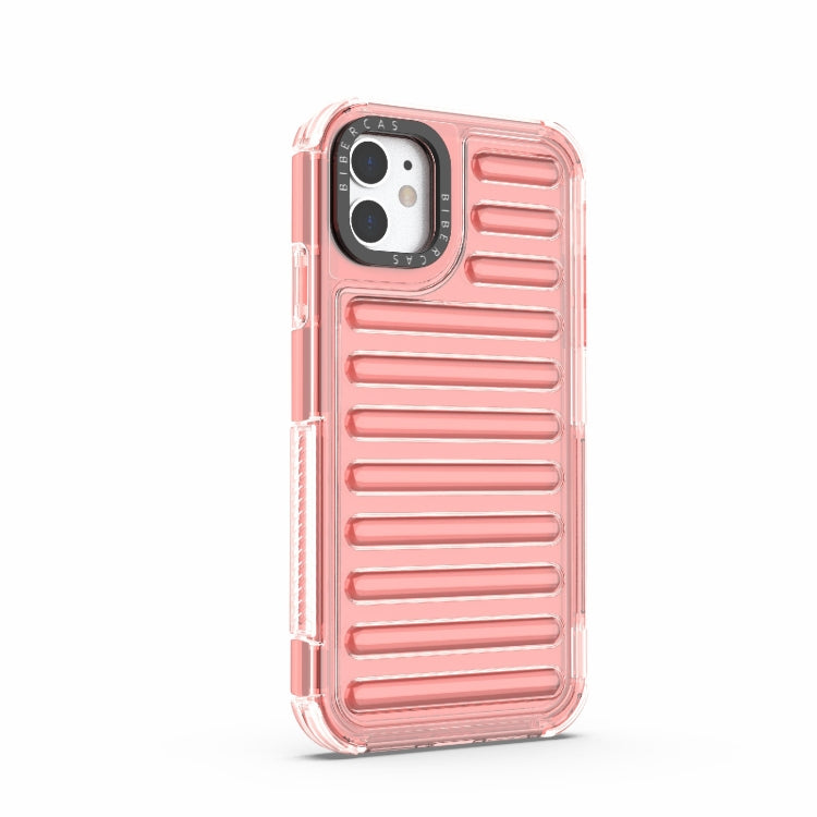 For iPhone 11 High Transparency TPU Hybrid PC Airbag Phone Case