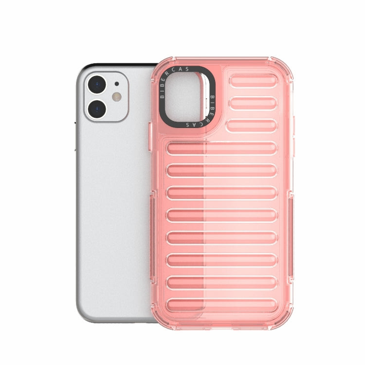 For iPhone 11 High Transparency TPU Hybrid PC Airbag Phone Case