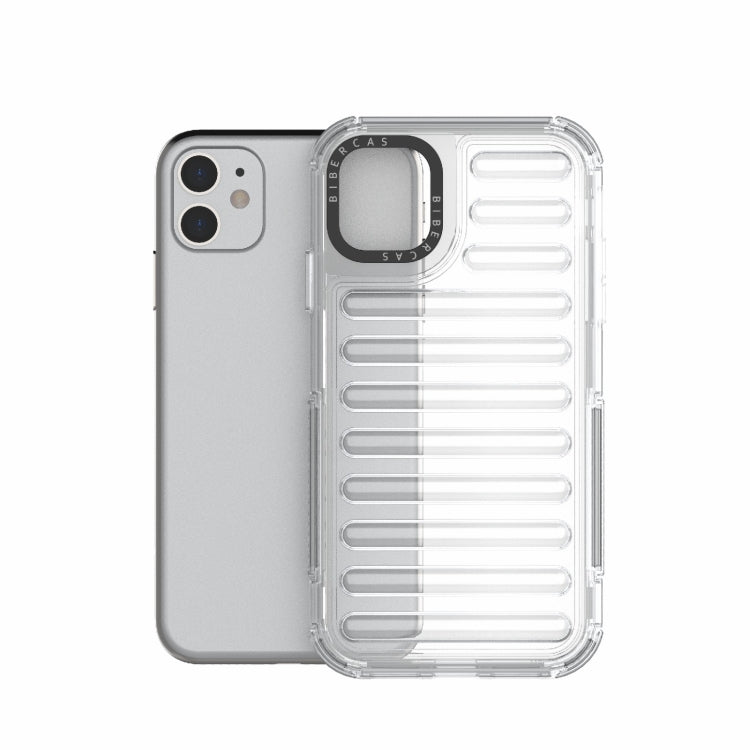 For iPhone 11 High Transparency TPU Hybrid PC Airbag Phone Case