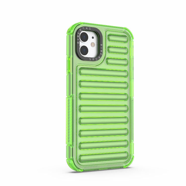 For iPhone 11 High Transparency TPU Hybrid PC Airbag Phone Case