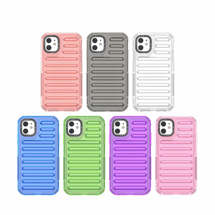 For iPhone 11 High Transparency TPU Hybrid PC Airbag Phone Case