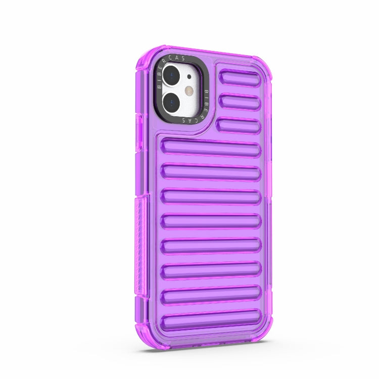 For iPhone 11 High Transparency TPU Hybrid PC Airbag Phone Case