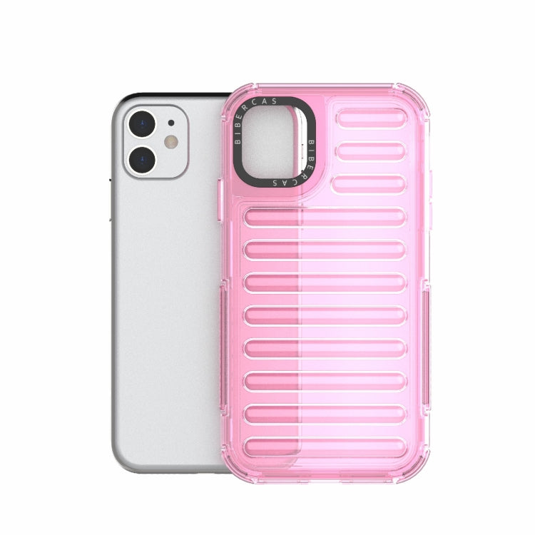 For iPhone 11 High Transparency TPU Hybrid PC Airbag Phone Case