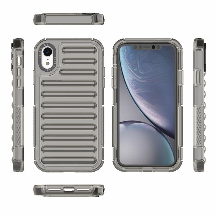For iPhone XR High Transparency TPU Hybrid PC Airbag Phone Case